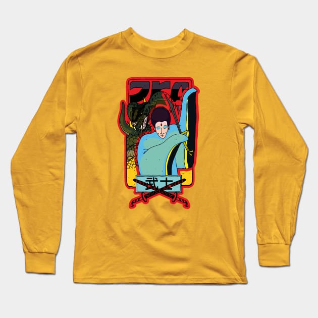 SAMURAI II Long Sleeve T-Shirt by trasto